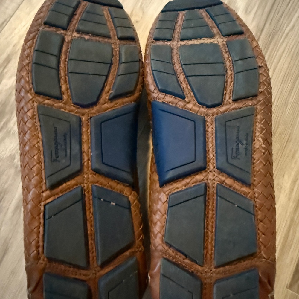 Salvatore Ferragamo Parigi Woven Driver - Picture 6 of 7